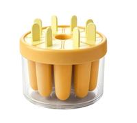 Reusable Ice Pop Mold, 8-Cavity Freezer Maker, Ice Cream Bar Mould with Stick Function, Lifestyle Accessories for Home Kitchen Party Outdoor Backyard BBQ Camping Picnic Family Gathering & Celebration