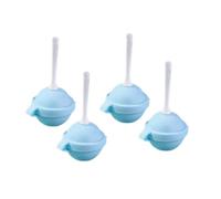 Reusable Large Lollipop-Shaped Silicone Popsicle Mold - DIY Easy-Release for Homemade Ice Cream, Summer Treats & Family Gatherings (Blue)