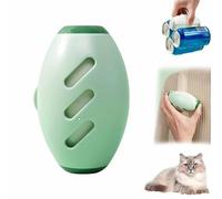 Reusable Lint Roller Ball,Sticky Roller Washable,Mini Lint Removal Tool,Portable Mini Dog Cat Pet Hair Remover Tool,Fluff Remover for Clothes,Pet Hair Debris Removal Tool (1pc Green)