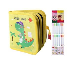 Reusable Painting Pad - Educational Scribble Book, Learning Activity Set, Boys Girls Preschool Kindergarten Daycare | Homeschool Classroom Travel Waiting Room Birthday Holiday Use, Drawing Practice