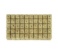 Reusable Rock Wool Cubes, Hydroponic Planting Plugs, 0.98×0.98in 100-Piece Set for Garden Cuttings, Cultivation with Fast Rooting, Propagation with Moisture Retention, Seedling Accessories for Tower