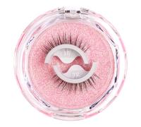 Reusable Self Adhesive Eyelashes No Eyeliner or Glues Needed False Easy to Put on Within 3Seconds Natural Look Reusable Natural No or Glues Needed Glitter Eyeshadow Sticker Sticker