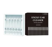 Reusable Sticky Ear Cleaning Stick - Gentle Soft Head Brush Kit 24-Piece