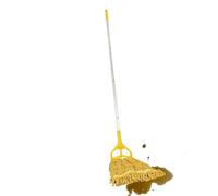 Reusable String Mop - Four Section Sweeping Cloth, Floor Cleaning Mops for Sanitized Living, Robust Sanitation Piece, Household Cleaning Item with Handle, Efficient Scrubbing Unit for Bathroom