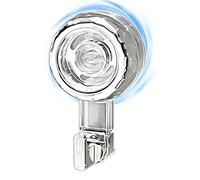 Reusable Wall Hooks, Suction Bathroom Hangers Set, No Drill Organizer Hook with Anti Slipz Lock System, Sturdy Clear Storage Hooks, Suction Hook with Sl esign, Kitchen Bathroom Use