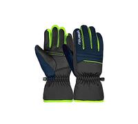 Reusch Unisexe Jeunesse Alan Junior Gants Chauds pour Enfant Coupe-Vent Extra Respirant, Noir, Bleu, Vert, 5