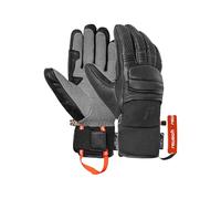 Reusch Alpine Master Gants de Ski Unisexes - Gants d'hiver imperméables et Coupe-Vent avec Cuir de chèvre, Rembourrage des Chevilles et des Doigts, Chauds, Respirants, Robustes