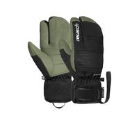 Reusch Andy R-TEX XT Lobster Gants de Ski Unisexe à 3 Doigts - Isolation R-LOFT - Paume en Cuir de chèvre - Imperméables, Coupe-Vent, Respirants - Sports d'hiver pour Homme et Femme