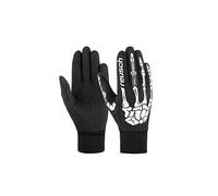 Reusch Ashton Touch-TEC Gants de Sport Unisexes pour Enfants Gants de Sport Extra Respirants Gants de Tous Les Jours Gants d'hiver tactiles, Noir, 5,5
