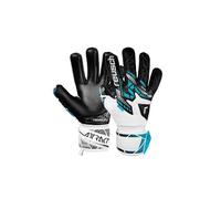 Reusch Attract Gold NC Junior Gants de Gardien de But antidérapants et Respirants Gants de Football pour Enfants et Adolescents pour garçons et Filles adaptés à Toutes Les Conditions météorologiques