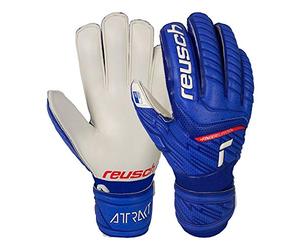 Reusch Attrakt Grip Finger Support Junior Gants de Gardien de But pour Enfants avec Expanse Cut et Protection des Doigts