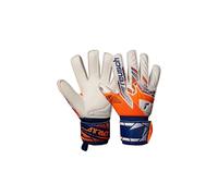 Reusch Attrakt Silver Junior Gants de Gardien de But antidérapants pour Enfants et Adolescents Gants de Football adaptés à Toutes Les Conditions météorologiques et Surfaces de Terrain de Jeu