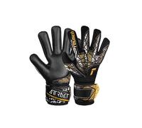 REUSCH Attrakt Silver NC Finger Support Gants de Gardien Adulte Unisexe, 7740 Black/Gold/White/Black, 8