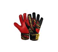 Reusch Attrakt Solid Junior Gants de Gardien de But antidérapants pour Enfants et Adolescents Gants de Football pour garçons et Filles adaptés à Toutes Les Conditions météorologiques et Surfaces de