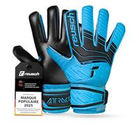 Reusch Attrakt Solid Junior Gants de Gardien de But|Enfants 5-16 Ans|Grip Solide avec Latex|Tenue Confortable et Bande 360°|Respirant et Robuste|Entraînement et Match