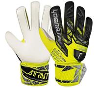 Reusch Attrakt Solid Junior - Gants de gardien de football enfant jaune (taille 5) 5