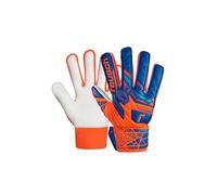 Reusch Attrakt Starter Solid Finger Support Junior Gants de gardien de but pour enfants et adolescents Gants de football Protection des doigts pour toutes les conditions météorologiques et surfaces de