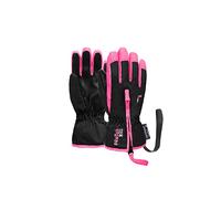 Reusch Unisexe - Bébés Ben Gants de Ski Confortables et Coupe-Vent Gants de Tous Les Jours Gants bébé Gants de Neige pour la Luge Gants d'hiver 7769 Noir/Knockout Rose, V