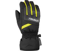 Reusch Bennet R-Tex XT Handschuhe, Gants pour Enfants, Noir/Noir Melange/Jaune Saftey, 5
