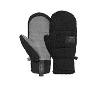 Reusch Bob Mitten Moufles Unisexes - Gants en Peluche pour Homme et Femme avec SoftPlush, Polaire Tedy, Isolation TecFill, Boucle de Traction, Chauds et Moelleux, pour Le Quotidien et Les promenades