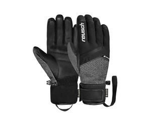 Reusch Booster Gore-TEX Gants de Ski Unisexes - Imperméables, Coupe-Vent, Respirants, Isolation R-LOFT, Cuir végétalien, Softshell Premium, Cuff serré, Sports d'hiver pour Homme et Femme