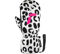 Reusch - Kid's Carter R-TEX XT Mitten - Gants - 5,5 - white / grey leopard