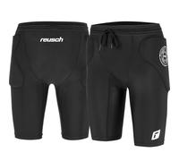 Reusch Compression Short Femur sous Short avec Protections pour Les Gardiens de But pour éviter Les blessures notamment Lors des plongeons sur terrains durs, avec Un Bon Ajustement.