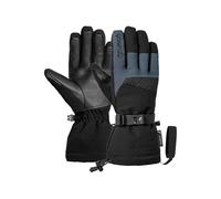 Reusch Couloir R-TEX XT Gants de Ski Unisexes, imperméables, Coupe-Vent, Respirants, Isolation R-LOFT, Cuir végétalien, Softshell, Doublure MicroActive, Manchette en Poudre, Leash Confortable, pour