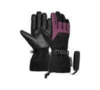 Reusch Couloir R-TEX XT Gants de Ski Unisexes, imperméables, Coupe-Vent, Respirants, Isolation R-LOFT, Cuir végétalien, Softshell, Doublure MicroActive, Manchette en Poudre, Leash Confortable, pour