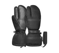 Reusch Cozy Down Lobster Gants de Ski pour Femme R-TEX XT REALDOWN en Duvet imperméables et Coupe-Vent à 3 Doigts avec Fonction écran Tactile, Softshell & Powder Cuff - Extra Chauds