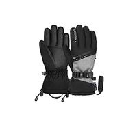 Reusch Demi R-TEX® XT Gants pour Femme Extra Chauds, imperméables et Respirants, Taille 7, Noir/Gris