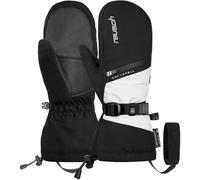 Reusch - Moufles de ski chauds et imperméables - Reusch Demi R-TEX® XT Mitten Black/White pour Femme - Taille 7.5 - Noir Noir 7.5