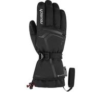 Reusch Down Spirit Gore-TEX Gants de Ski particuli-rement Chauds, imperméables et Respirants avec Duvet, Noir-Argent, 6.5 Mixte 7,5