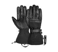 Reusch Duality R-Wool Gants de Ski Unisexes - Gants d'hiver Chauds, imperméables et Coupe-Vent avec Isolation R-LOFT en Cuir et Doublure en Laine pour Homme et Femme