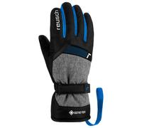Reusch - Flash Gore-Tex Junior Black Black Melange Brilliant Blue - 4.5 - Gant de ski