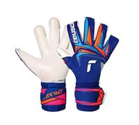 Reusch Gants de gardien Attrakt Gold X Evolution – adhérence extra forte – Bleu Taille 9,5