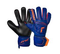 Reusch Gants de Gardien de But pour Hommes Adultes | Protection des Doigts | pour l'entraînement et Les matchs | Gazon Artificiel, Gazon Naturel et Terrain Dur | Attract Infinity Finger Support