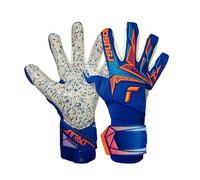 Reusch Gants de Gardien de But Professionnels pour Hommes Adultes | Forte adhérence | Mousse adhésive Professionnelle de 4 mm | pour l'entraînement et Les matchs | Attrakt Freegel Fusion Goaliator