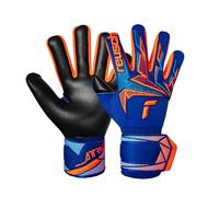 Reusch Gants de Gardien de But Profi pour Hommes Adultes | adhérence extrême et Coupe optimisée | pour l'entraînement et Les matchs | Gazon Artificiel et Gazon Naturel | Attrakt Freegel Duo NC