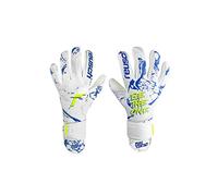 REUSCH Gants de sport 'Pure Contact Silver' bleu foncé / jaune / blanc, Taille S-M