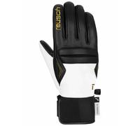 Reusch - Gants de ski chauds et imperméables en Primaloft® - Reusch Mikaela Shiffrin R-TEX® XT Black/White pour Femme en Softshell - Taille 8 - Noir 8