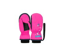 Reusch Gants de Ski pour bébé garçon et Enfant - Chaud et Coupe-Vent - Gants de Ski - Gants d'hiver - Gants d'hiver - 3297 - Rose glo/Dress Blue, III