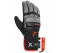Reusch - Gants de ski - Reusch Alpine Master Black/Silver/Fluo Red en Softshell - Taille 8 - Noir Noir 8
