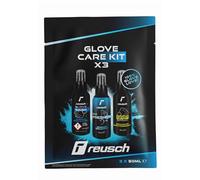 Reusch Glove Care Kit x3 - Kit de Gants de Gardien de But pour Gardien de But, nettoie, rafraîchit, améliore l'adhérence et Prolonge la durée de Vie de Vos Gants de Gardien de But - pour des