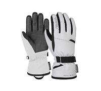 Reusch Hannah R-TEX® XT Gants d'hiver, Coupe-Vent, imperméables, Extra Respirants et Chauds, Gants d'hiver, Gants de Neige, Gants de Ski pour Femmes, Blanc/Noir, 6,5