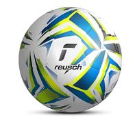 Reusch Joli Ballon d'entraînement Silver - Cousu à la Main pour Une durabilité particulière - Résistant aux intempéries et à l'abrasion - Trajectoire et contrôle précis - Idéal pour l'entraînement