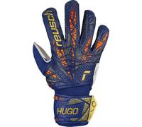 Reusch Kids' Attrakt Solid Goalkeeper Gloves Prem Blu /gld 3 Unisex