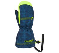 Reusch - Kid's Maxi R-Tex XT Mitten - Gants - III - 3-4 years - dress blue / safety yellow