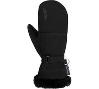 Reusch - Moufles de ski - Reusch Luna R-TEX XT Mitten Black pour Femme en Cuir - Taille 7 - Noir Noir 7