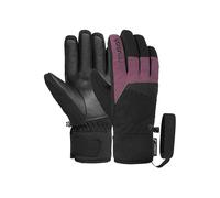 Reusch Malone R-TEX XT Gants de ski unisexes, imperméables, coupe-vent, respirants, isolation chaude en laine, cuir végétalien, softshell, doublure MicroActive, manchettes serrées, Comfort Leash, pour